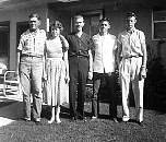 1957: Dad, mom, me, Dale, and Darvin