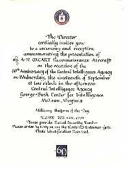 A-12 Dedication Invitation